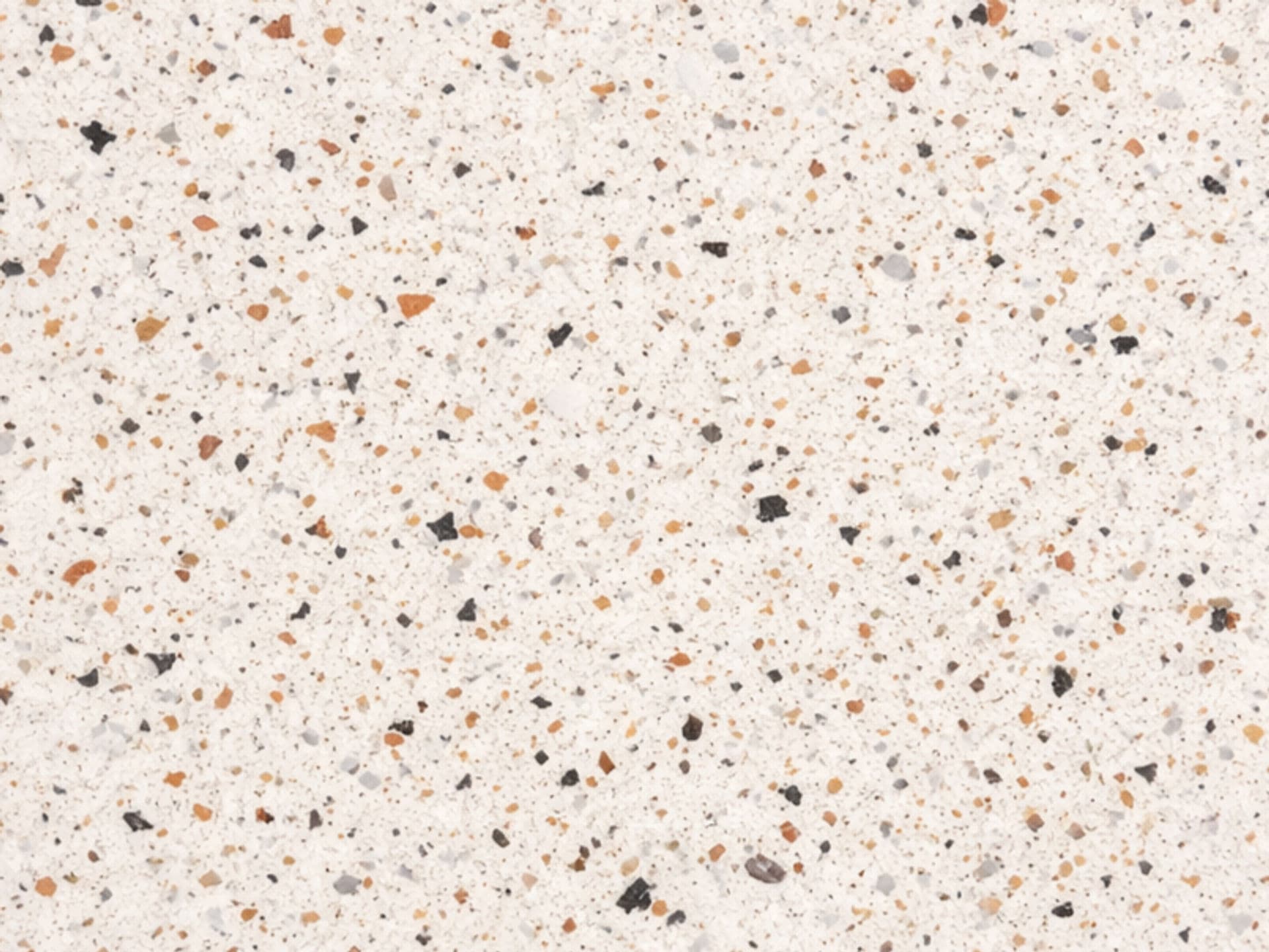 Terrazzo Bianco materiaal swatch