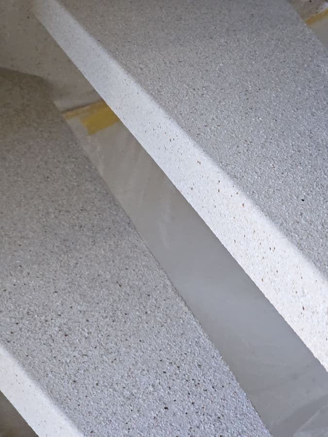 Signature CrystalSand — detail Stone structuur met Designpigmenten
